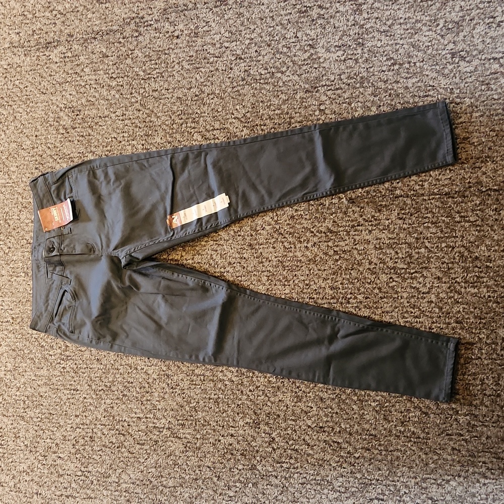 NWT Arizona Boys Skinny Jeans Size 3 Color Charcoal